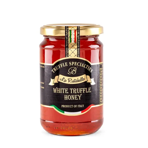Vista 4 de La Rustichella - Miel de trufa negra pequeña (4.94 oz, 4,9 oz) Vegana, sin gluten, sin colesterol