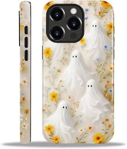 Vista 127 de Funda para iPhone 13 iPhone 14, a prueba de golpes, funda protectora híbrida de 2 capas, doble protección contra caídas, antiarañazos, diseño