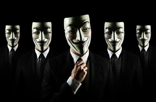 Vista 3 de Máscara de Guy Fawkes V para Vendetta