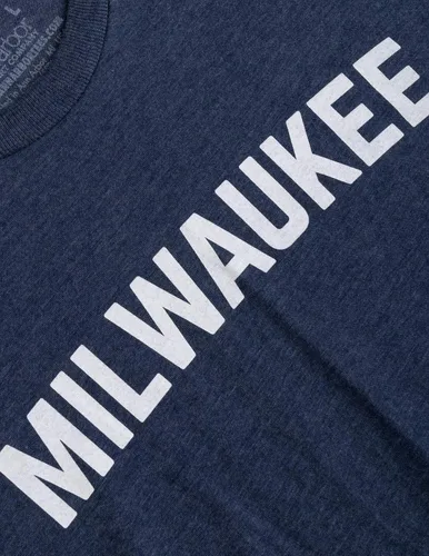 Vista 5 de Milwaukee - Camiseta clásica retro gris de Wisconsin Beer Brew Pride para hombre y mujer