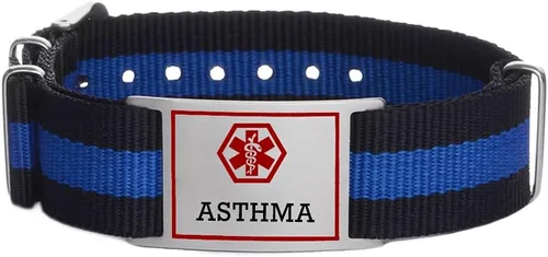 Vista 18 de LinnaLove Medical Alert Bracelets for men and women 6"-8.5" Adjustable Sport Stainless Steel ID Bracelets Engraved Medic Info