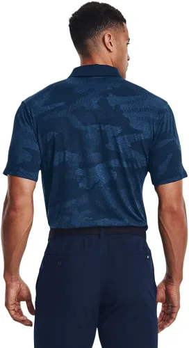 Vista 2 de Under Armour Playoff 2.0 - Polo jacquard de manga corta para hombre