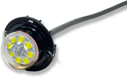 Vista 5 de Kit estroboscópico LED de perfil bajo de alta intensidad de 24 W, luz de advertencia de emergencia para camiones y automóviles, universal, 1 paquete