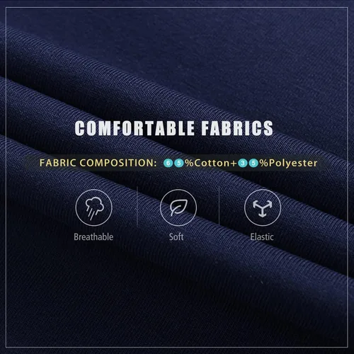 Vista 5 de BUXKR - Pantalones deportivos ajustados con bolsillos profundos para hombre, para gimnasio, correr y fisioculturismo