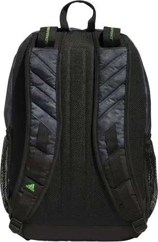 Vista 5 de adidas Mochila Prime 6, Stone Wash CarbonLucid Lime Green, Mochila Prime 6