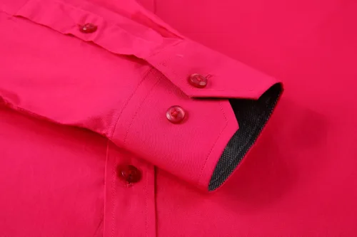Vista 5 de Alex Vando - Camisas de vestir elásticas de, ajuste regular, manga larga, para negocios, para hombres