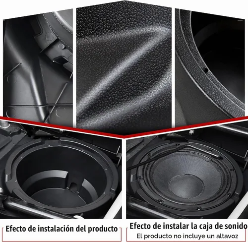 Vista 2 de SAUTVS Paneles de altavoces debajo del asiento para Can-Am Maverick X3
