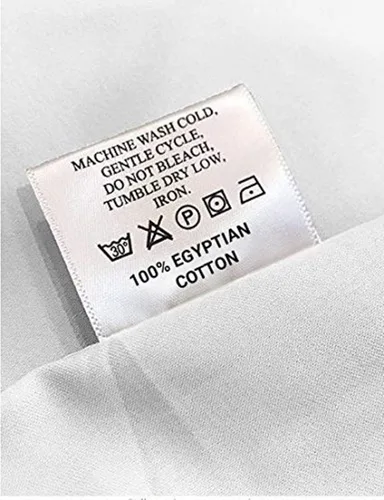 Vista 8 de Lujosa funda de edredón plisada de 1 pieza, tamaño matrimonial/queen (90 x 90 pulgadas), 100% algodón egipcio de 800 hilos, con cierre de cremallera