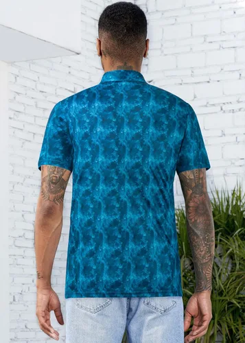 Vista 135 de TAPULCO Camisetas tipo polo de secado rápido para hombre, diseño de camuflaje, atléticas, ligeras, transpirables, casuales, para golf