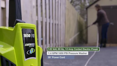 Vista 8 de Earthwise PW16503 1650 PSI 1.4 GPM Lavadora a presión eléctrica