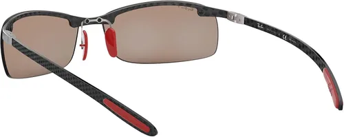 Vista 6 de Ray-Ban RB8305m Scuderia Ferrari Collection Square Sunglasses