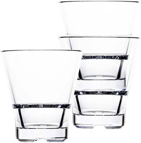 Vista 3 de HUF081-006 Club Stack 12 oz. Doble Old Fashioned (juego de 6)..