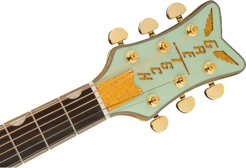 Vista 6 de Gretsch G5021E Rancher Penguin Parlor Guitarra Acústica-Eléctrica - Menta