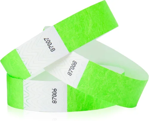 Vista 19 de WristCo Variety - Pack de pulseras de 3/4 pulgadas Tyvek, Paquete variado