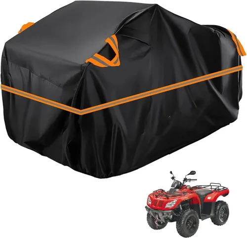 Vista 25 de Cubierta para ATV impermeable compatible con Arctic Cat H1 EFI TRV Cruiser 4x4 2011, cubierta de 210D para vehículos de 4 ruedas, cubierta para quad