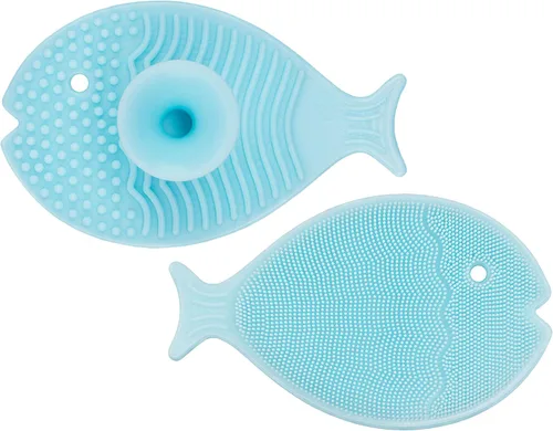 Vista 14 de Innobaby Bathin Smart - Cepillo de silicona para bebé, esencial para piel seca y eczema, exfoliante suave con mango de succión, silicona de secado