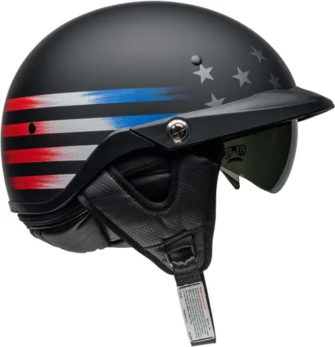 Vista 8 de Bell Powersports Pit Boss Banner Mate Negro/Rojo Mediano