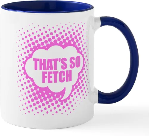 Vista 7 de CafePress That's So Fetch Tazas Taza de café de cerámica de 11 oz (11.0 fl oz)