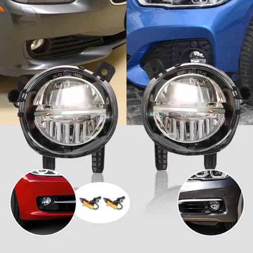 Vista 7 de Luces Antiniebla para BMW Serie 2 (F22 F23 228i 230i) 2012-2019/Serie 3 (F30 F31 F34 320i 328i 328d 330i 330e 335i 340i)/Serie 4