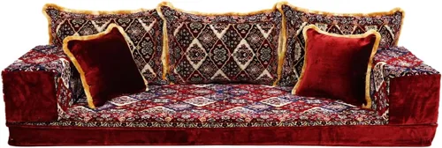Vista 36 de arabicsofa Cojines Majlis de piso tradicionales: asientos modulares Diwan seccionales