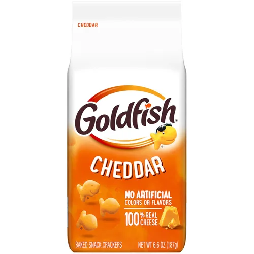 Vista 35 de Goldfish Galletas de queso cheddar para bebé, bolsa de 7.2 onzas