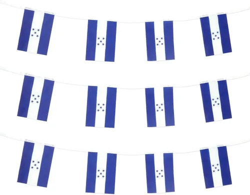 Vista 45 de Bandera de Australia, pequeña cadena de banderas australianas, mini banderas australianas, utilizada para fiestas, escuela, eventos deportivos