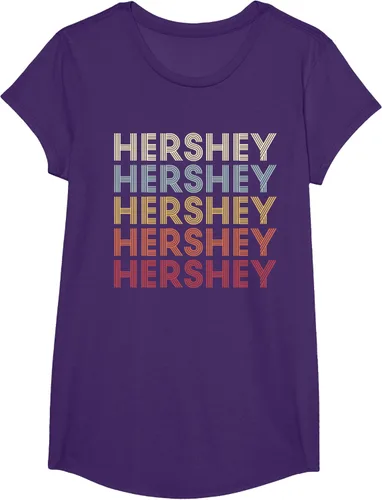 Vista 9 de Hershey Pennsylvania Hershey PA Retro Camiseta de texto vintage, Azul