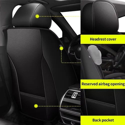 Vista 7 de DISUTOGO Fundas de asiento para Honda Pilot 2016-2025 2026
