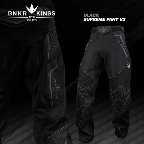 Vista 3 de Bunkerkings V2 Supreme Pantalones - Negro