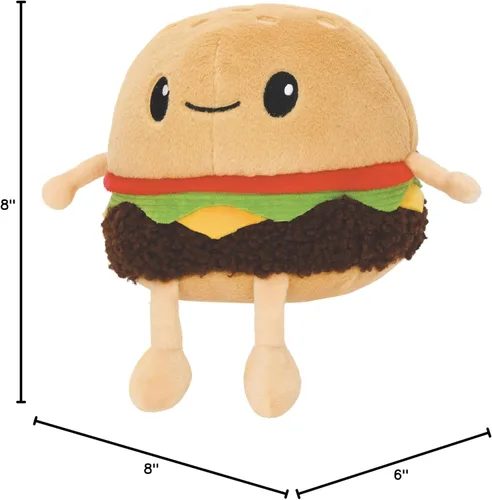 Vista 10 de iscream Screamsicles Kawaii Snack Shack - Peluche de 8 pulgadas, hamburguesa con queso
