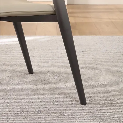 Vista 6 de Silla de escritorio cómoda Silla de comedor simple y moderna Silla de lujo ligera Silla de respaldo para el hogar Silla de comedor nórdica Silla