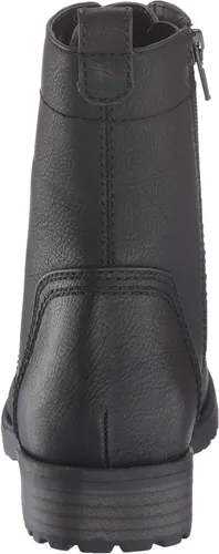 Vista 3 de Tienda Essentials - Botas de combate con cordones para mujer