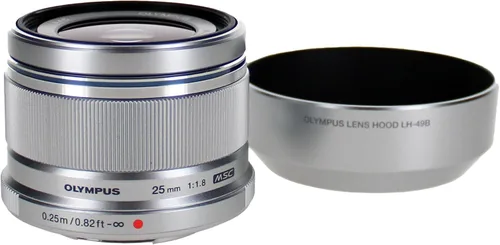 Vista 6 de Olympus V311060BU000 Lente intercambiable de 0.98 pulgadas f1.8 para cámara digital Olympus/Panasonic Micro 4/3. Compatibilidad Micro Cuatro