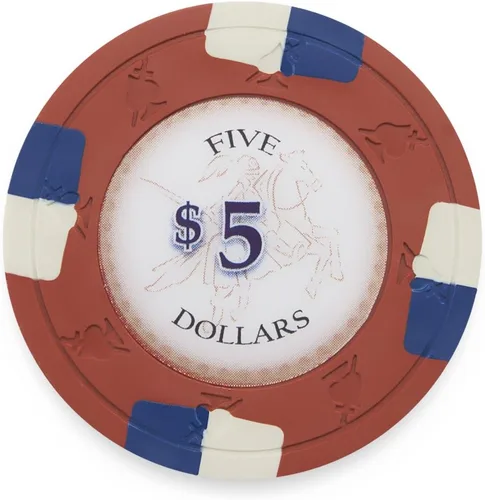 Vista 13 de Claysmith Gaming Paquete de 50 fichas de póquer Poker Knights, compuesto de arcilla pesada de 0.48 oz