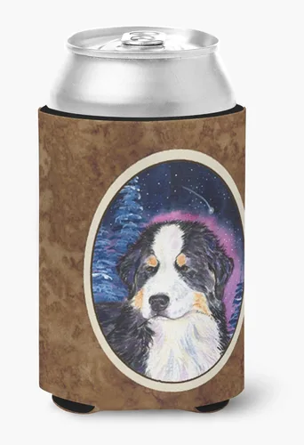 Vista 206 de Caroline's Treasures SS8447CC Starry Night English Bulldog - Enfriador para latas o botellas, lavable, funda plegable con aislamiento para bebidas