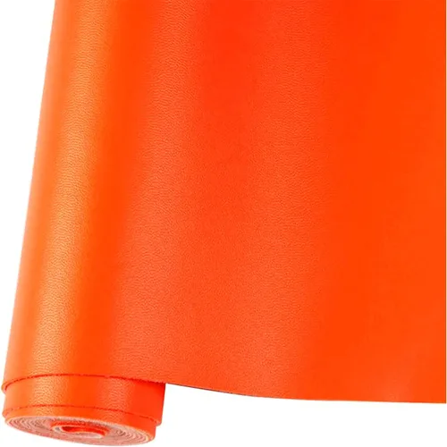 Vista 25 de Rollo de hojas de cuero sintético liso de color sólido 12"X53" (30cmX135cm), muy adecuadas para hacer manualidades, aretes de cuero, lazos, costura