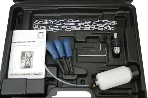 Vista 9 de BLUEROCK Taladro Magnético Modelo BLACK BRM-35-B con cortador anular de 2" Set Mag Set