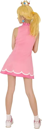 Vista 2 de miccostumes Vestido de princesa para mujer, disfraz de cosplay con corona