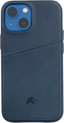 Vista 18 de Funda de cartera de cuero artesanal premium Bullstrap para iPhone 13 Ajuste impecable sin volumen y almacenamiento seguro de tarjetas Funda