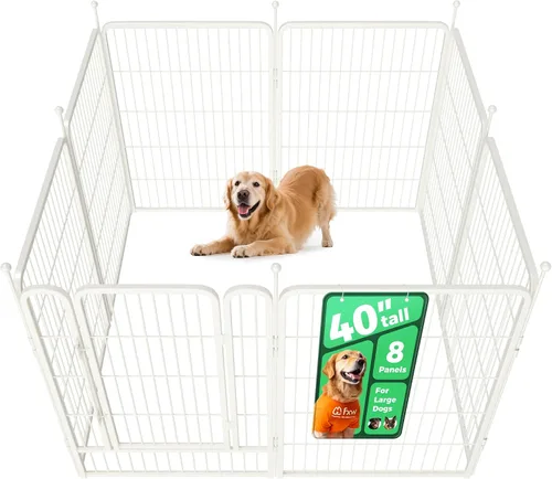 Vista 86 de FXW Rollick - Corralito para perros para patio, campamento con casa rodante, patentado, 24 pulgadas, 2 paneles Fácil instalación, resistente