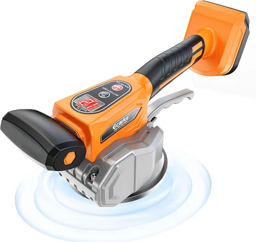 Vista 10 de Ecarke Cordless 12-Speed Tile Vibration Tool Compatible with Milwaukee 18V Red -12 Speed