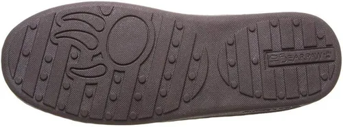 Vista 4 de BEARPAW Moc II - Pantuflas para hombre.