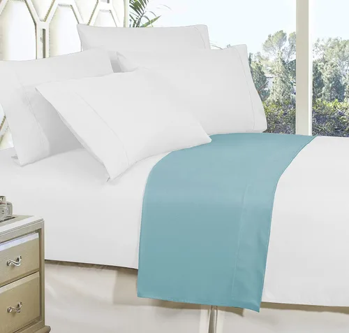 Vista 2 de Elegant Comfort Sábana Plana de 1 Pieza de Calidad Hotelera Premium, Lujosa y Más Suave Sábana Plana de Microfibra de Calidad Hotelera Premium 1500