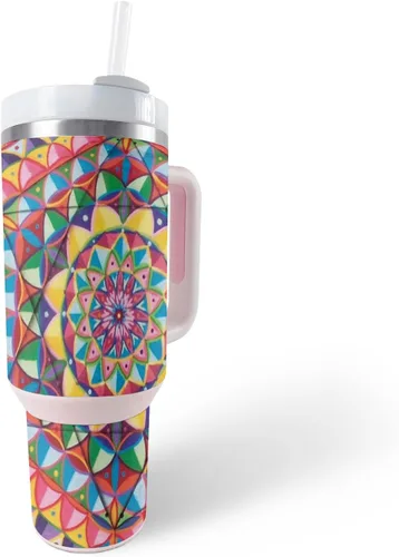 Vista 10 de MightySkins Skin - Vaso de vinilo compatible con Stanley The Quencher H2.0 FlowState de 40 onzas, cubo de rompecabezas, protectora, duradera