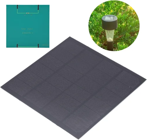 Vista 3 de Panel solar de 6V 4.5W, panel solar de alta eficiencia de conversión monocristalino, pequeño y portátil DIY cargador de panel de batería solar