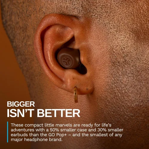 Vista 2 de JLab JBuds Mini Tones True Auriculares inalámbricos, Bluetooth Multipunto, 4625 W B-4625 W