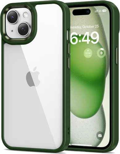 Vista 108 de HOOMIL Funda para iPhone 7 Plus/iPhone 8 Plus de 5.5 Pulgadas, sin amarillamiento, protección contra caídas, cubierta trasera dura transparente