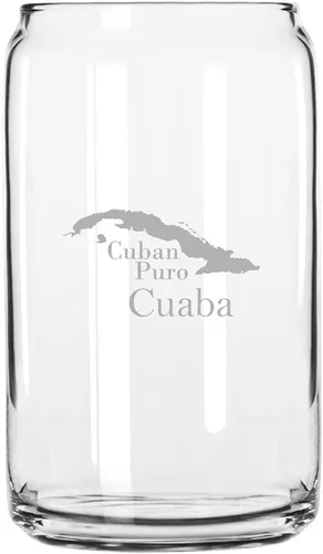 Vista 7 de Romeo y Julieta Cuban Cigar Temático Grabado 16oz Latas Vaso