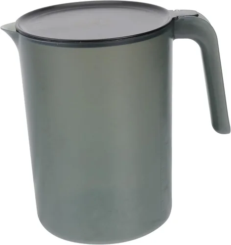 Vista 11 de Mikinona Jarra de agua de plástico Jarra de bebida Lidspot Apertura grande para fácil recarga azul