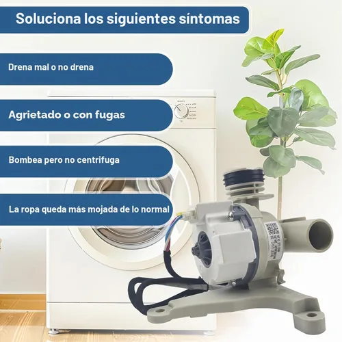 Vista 3 de DC97-22840A, DC31-00201A Conjunto de bomba de drenaje compatible con lavadora Samsung